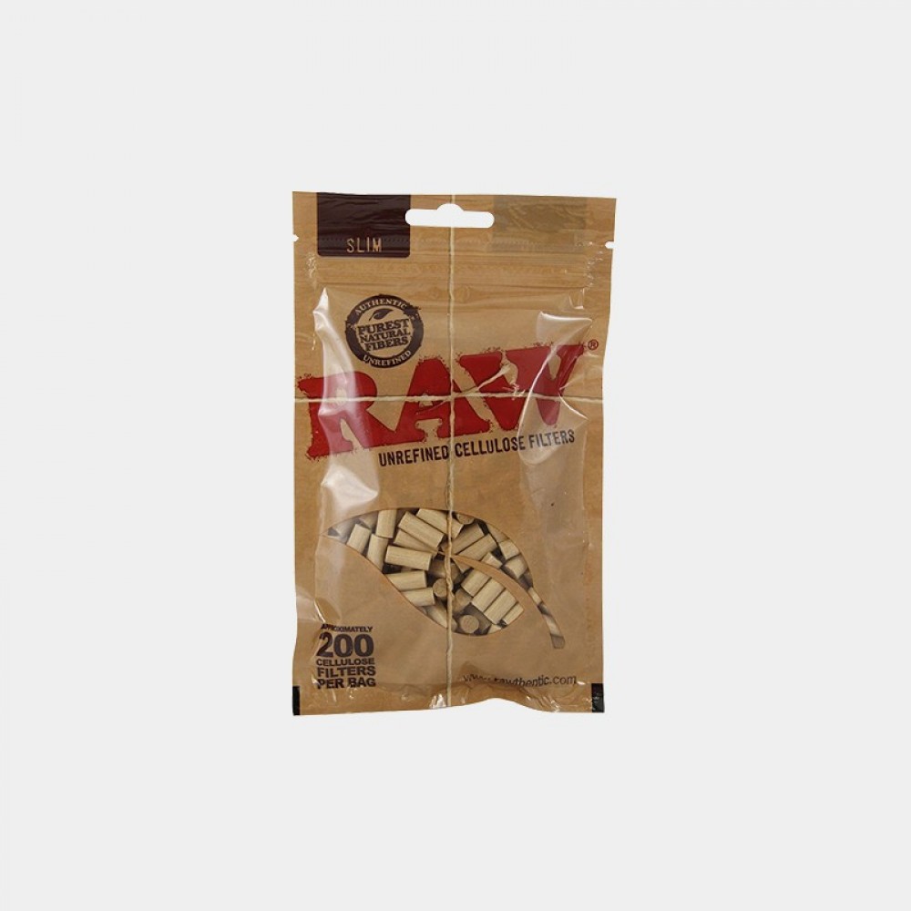 RAW Cellulose Slim Filter Tips