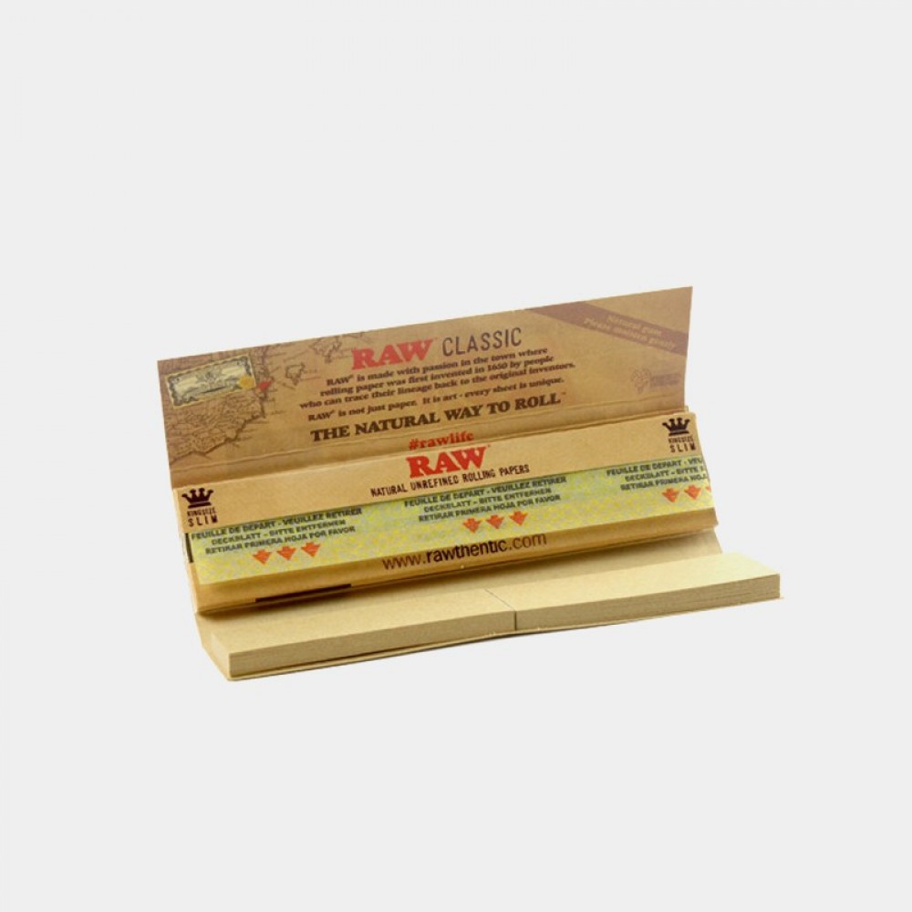 RAW Connoisseur King Size Slim Papers with Tips
