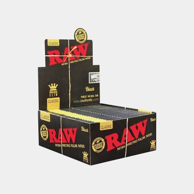 RAW Black Classic King Size Slim Papers