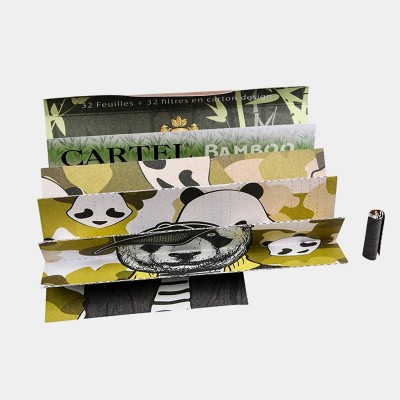 Cartel Bamboo Extra Long - 130mm Unbleached Papers + Tips