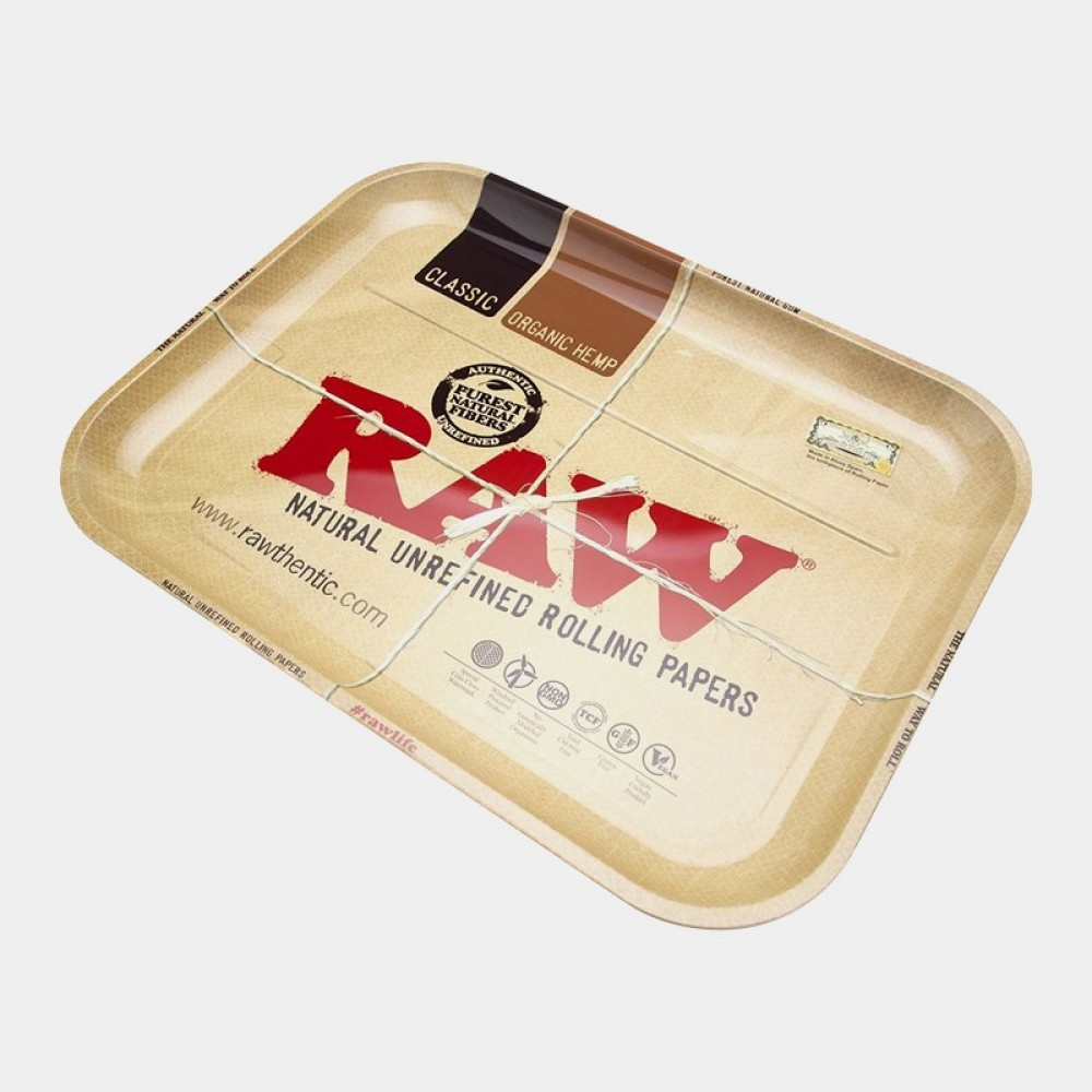 RAW Classic Metal Rolling Tray - XXL 51x38cm