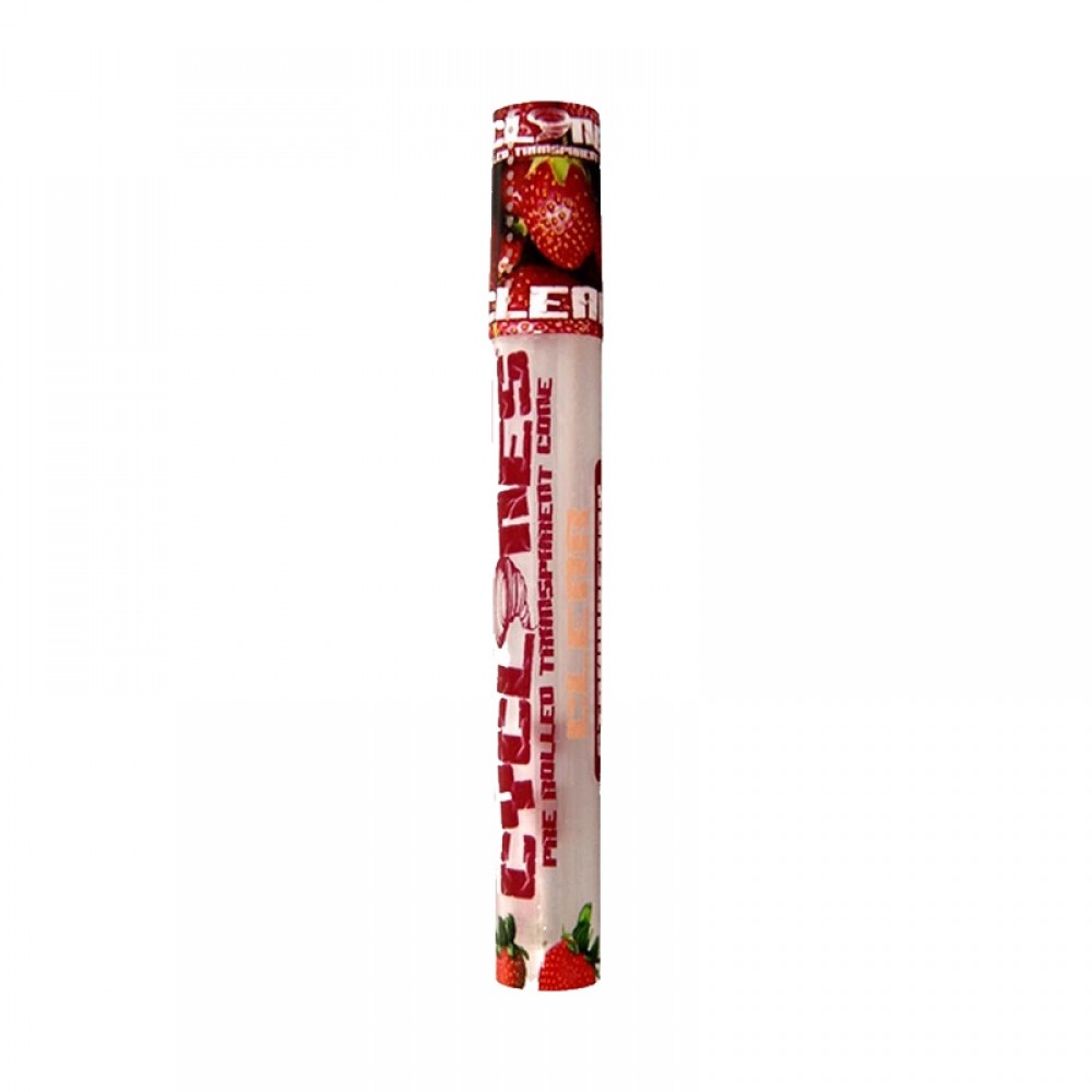 Cyclone Pre-Rolled Transparent Cone - Strawberry