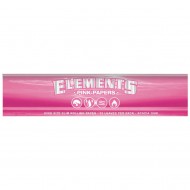 Elements Pink Ultra-Thin King Size Slim Rolling Papers