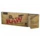 RAW 200's Classic King Size Slim Natural Uncreased Rolling Papers
