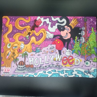 Hollyweed Silicone Dab Mat by Dunkees - 44cm x 28cm