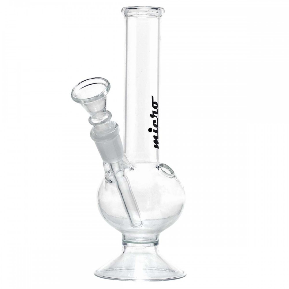 Elevated Glass Bong by Micro - 16cm