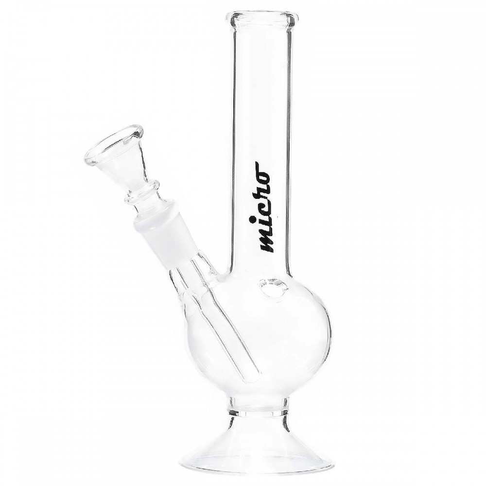 Elevated Glass Bong by Micro - 16cm