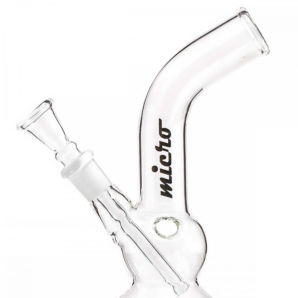 Bouncer Glass Bong by Micro – 22cm