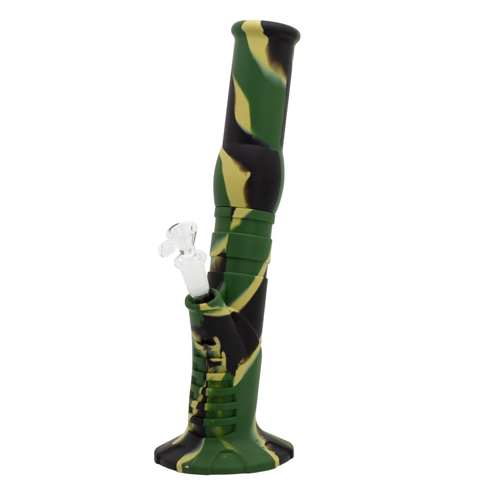 Silicone Camo Bong - 36cm