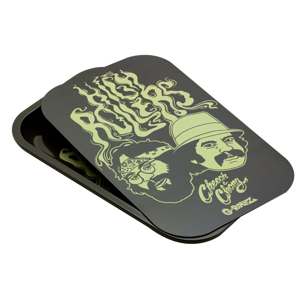 Cheech and Chong 'High Rollers' Magnetic Rolling Tray Cover - 27.5x17.5cm (medium)