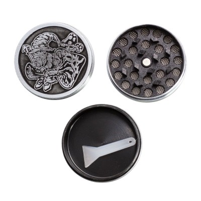 3 Part Mushrooms Design Zinc Grinder by Amsterdam - 40mm