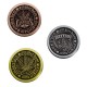 3 Part Green Design Zinc Grinder by Amsterdam - 40mm