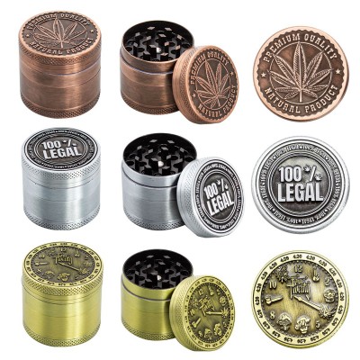4 Part 420 Design Zinc Grinder by Amsterdam - 40mm