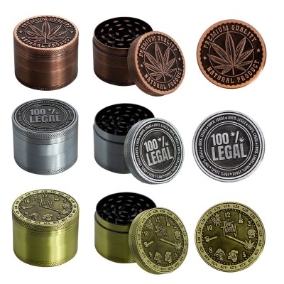 4 Part 420 Design Zinc Grinder by Amsterdam - 50mm