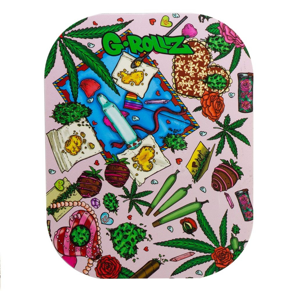 Amsterdam Picnic Valentines Magnetic Rolling Tray Cover - 18x14cm (small)