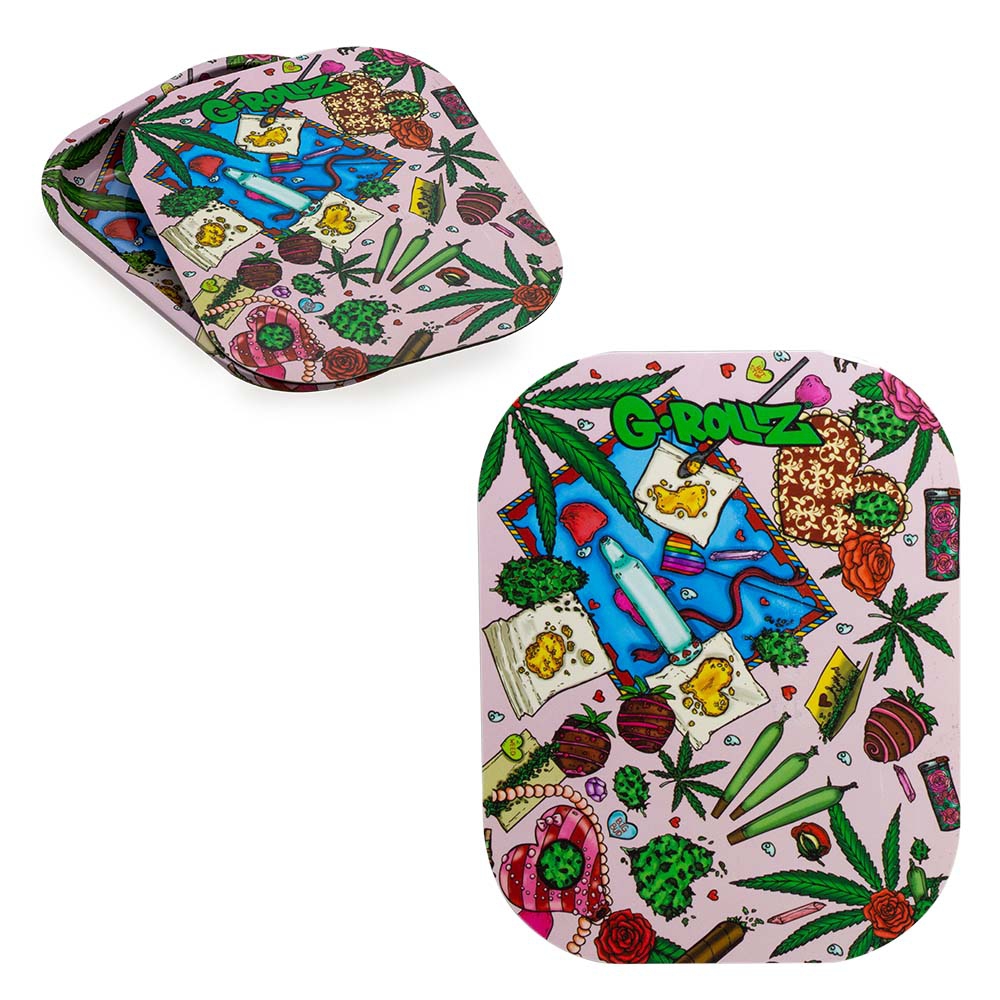 Amsterdam Picnic Valentines Magnetic Rolling Tray Cover - 18x14cm (small)