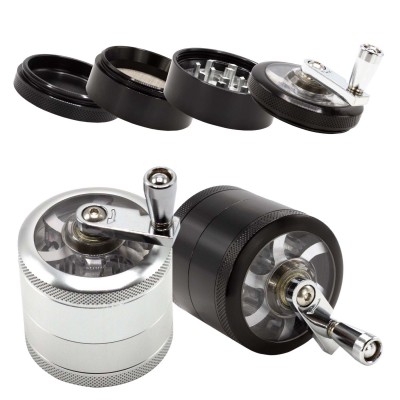 Hand Crank Grinder with Window - 50mm