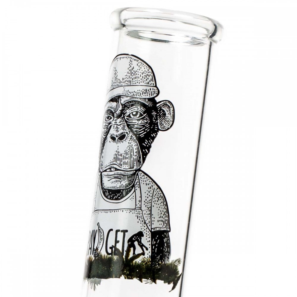Stoned Ape Glass Bong by Greenline – 25cm