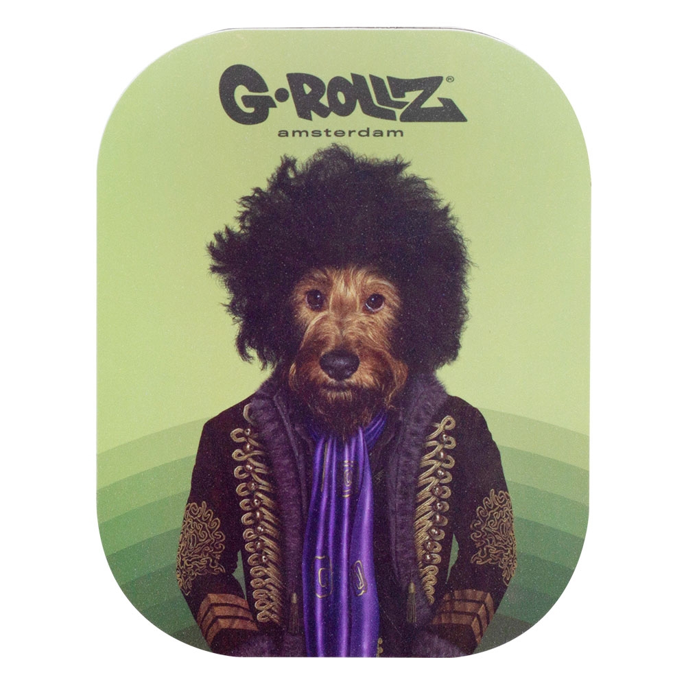 'Psychedelic' Magnetic Rolling Tray Cover - 18x14cm (small)