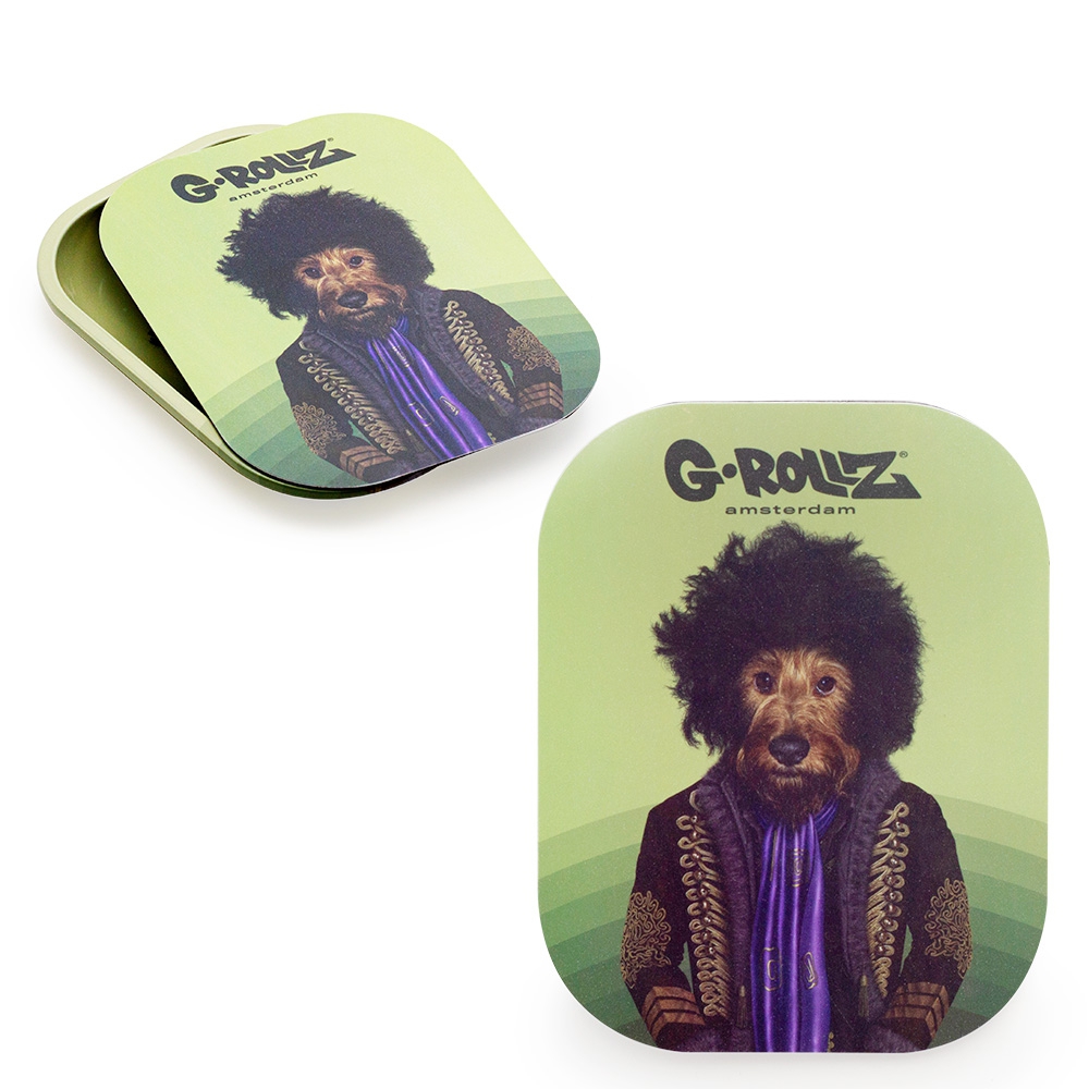 'Psychedelic' Magnetic Rolling Tray Cover - 18x14cm (small)