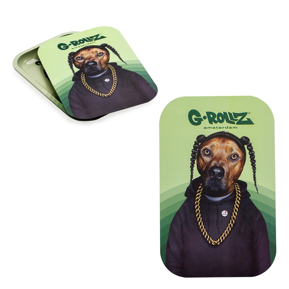 'Rap' Magnetic Rolling Tray Cover - 27.5x17.5cm (medium)