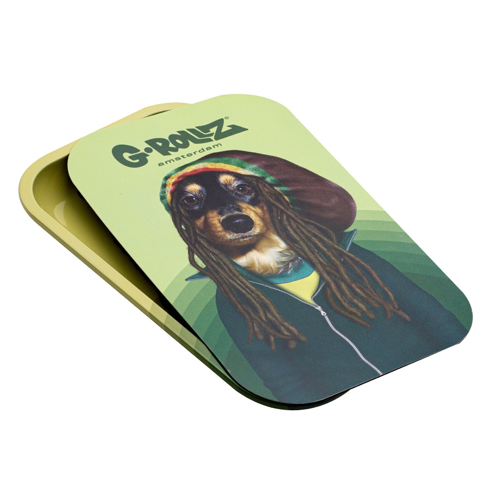 'Reggae' Magnetic Rolling Tray Cover - 27.5x17.5cm (medium)