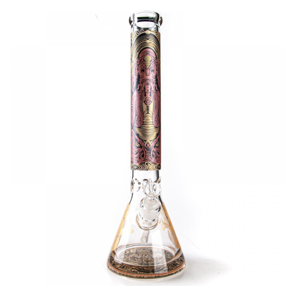Ganesha Heavy Beaker Bong by Amsterdam - 43cm