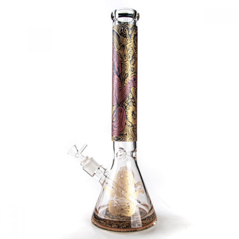Ganesha Heavy Beaker Bong by Amsterdam - 43cm