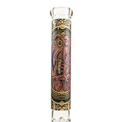 Plague Doctor Heavy Beaker Bong by Amsterdam - 43cm