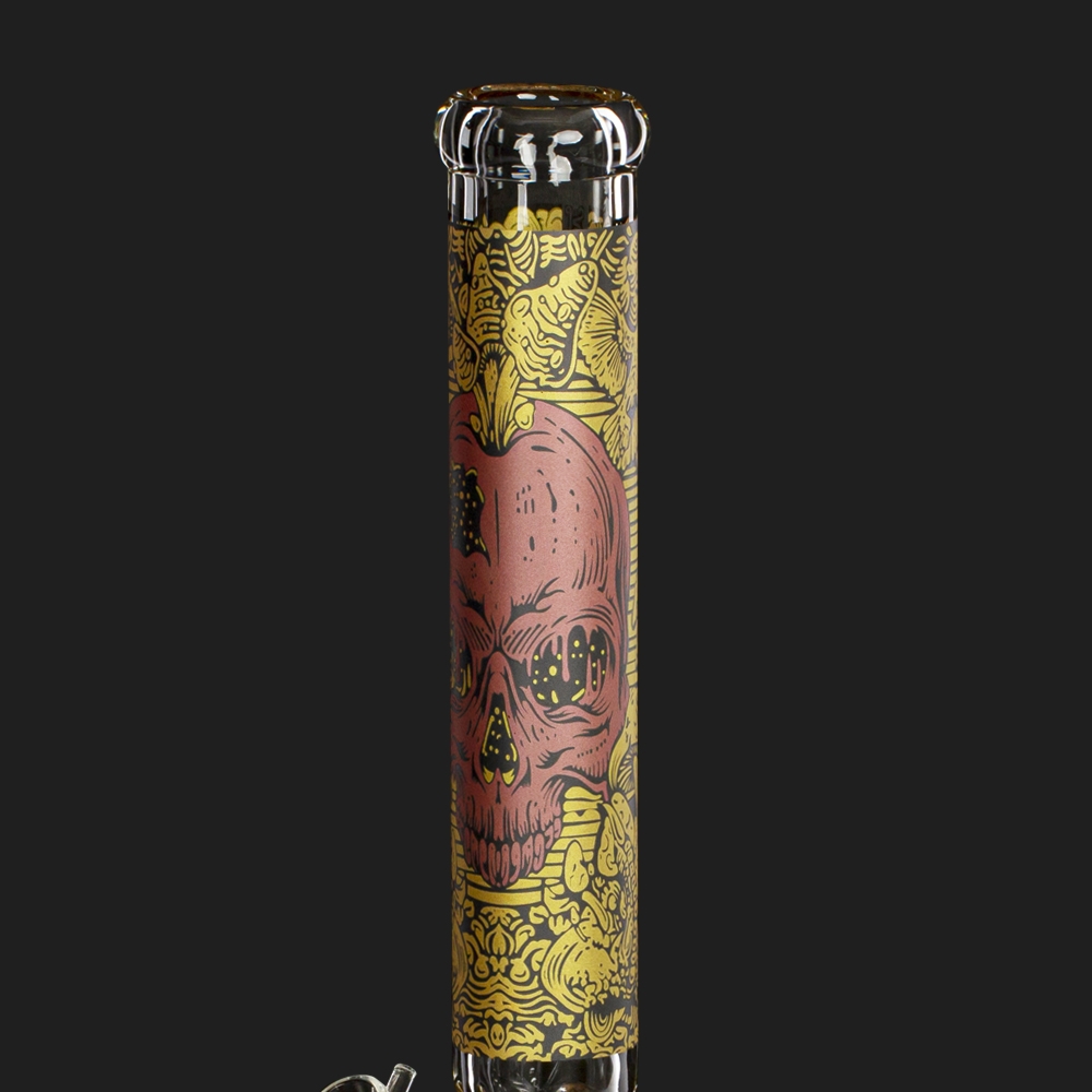 Limited Edition Heavy Skull Beaker Bong - 42cm