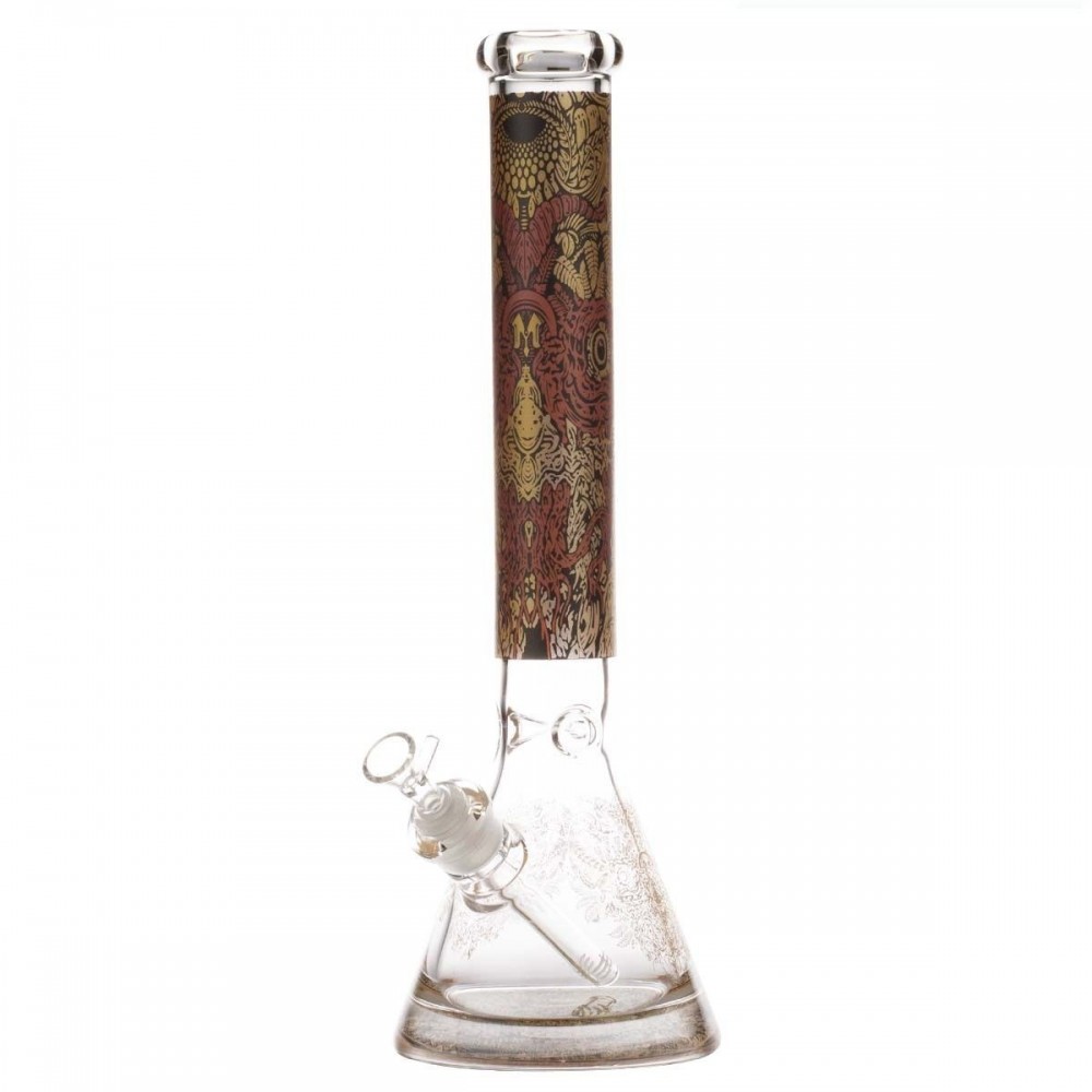 Forest Spirit Heavy Beaker Bong by Amsterdam - 43cm