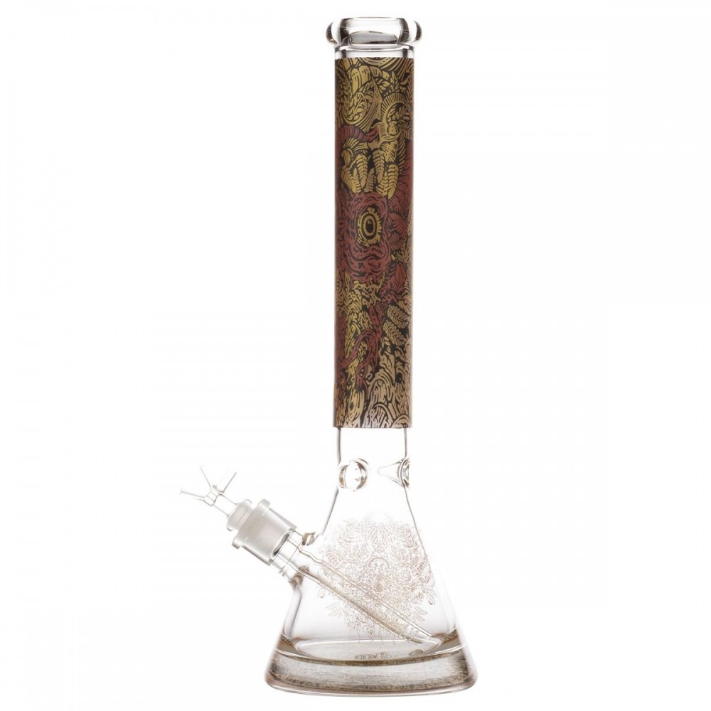 Forest Spirit Heavy Beaker Bong by Amsterdam - 43cm