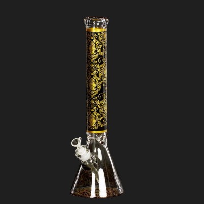Limited Edition Golden Rituals Heavy Beaker Bong - 43cm