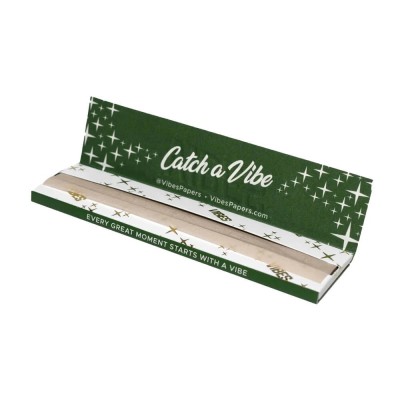 Vibes King Size Slim Organic Hemp Rolling Papers